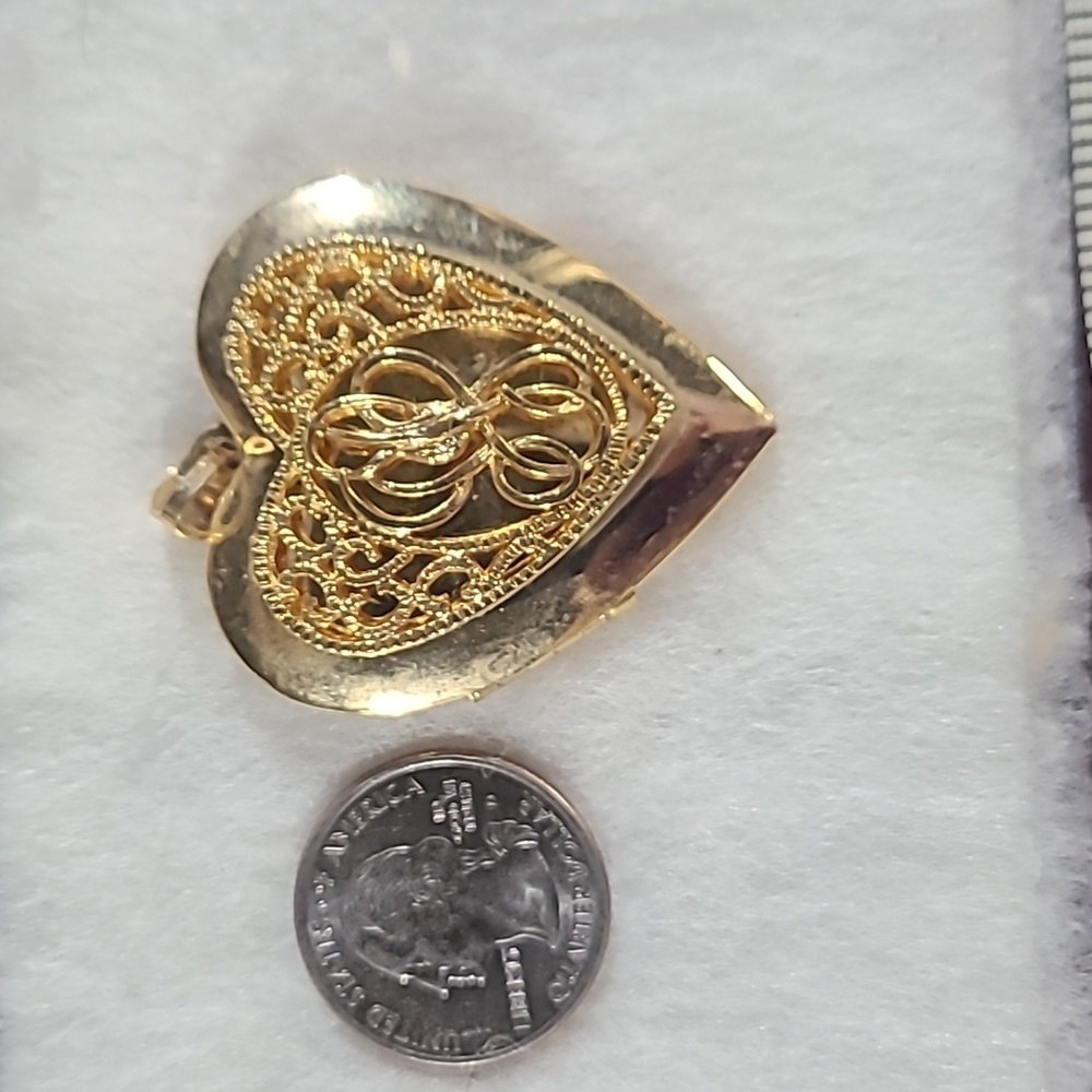 Gold locket